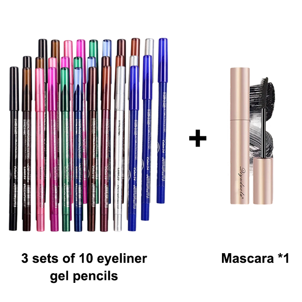 ✨Flash Sale 50% OFF✨2025 new beauty favorite💕10 Colored Eyeliner Gel Pens