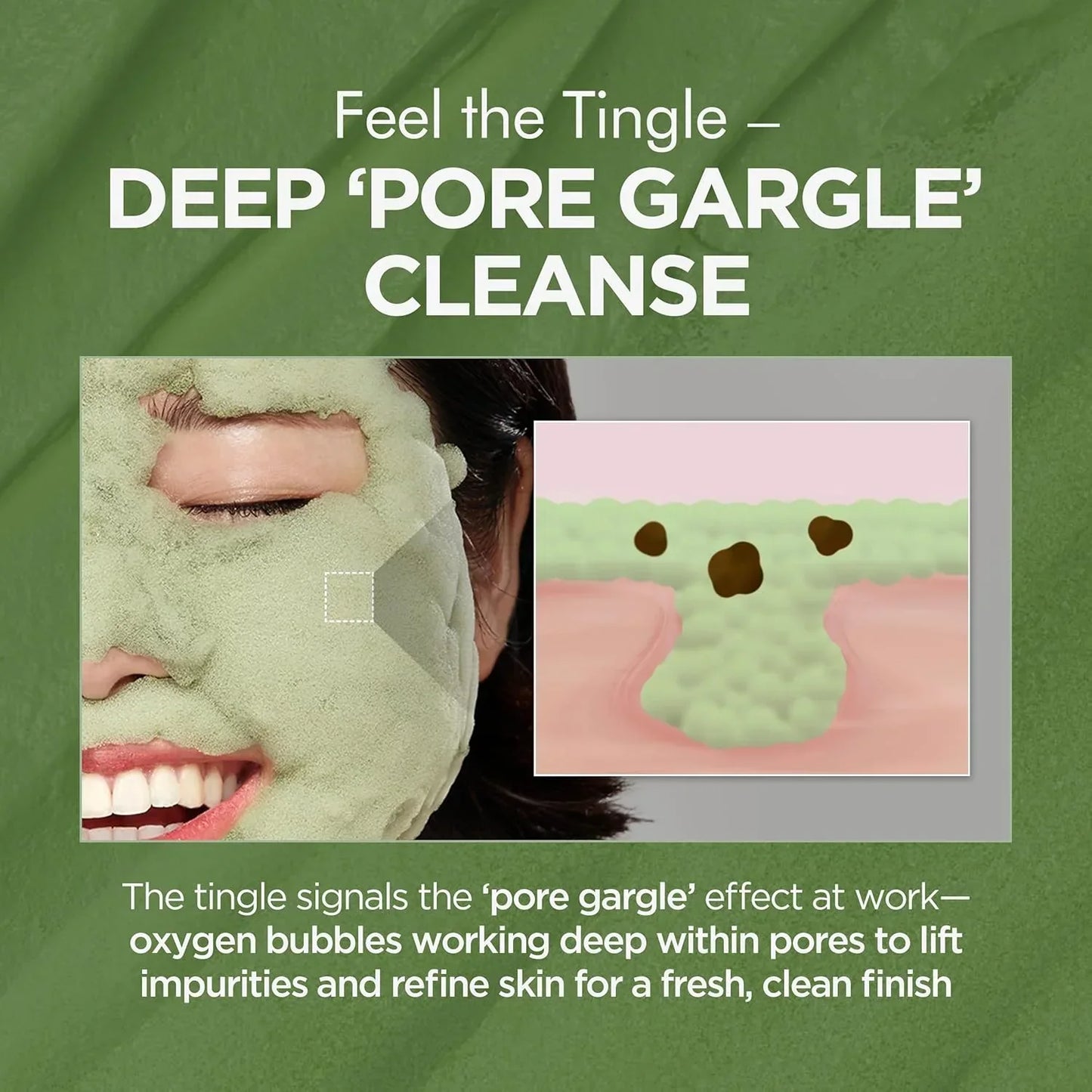 P.CALM Holy Basil Carbonated Mask: Transforming Clay-to-Bubbles Deep Pore Cleanser, Blackhead & Sebum Control, 90g Spa Experience Makeup Organizers