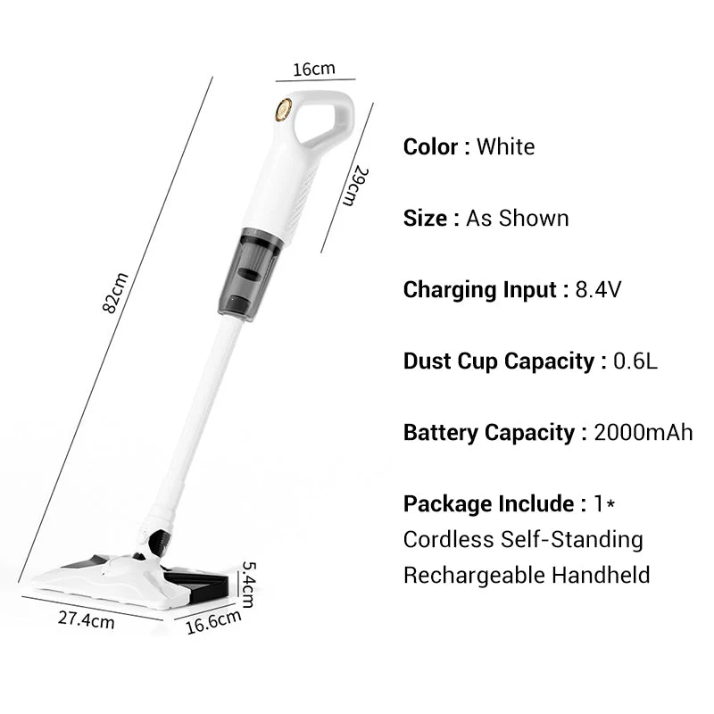 ✨50% off for a limited time - Cordless, self-standing, rechargeable handheld vacuum cleaner