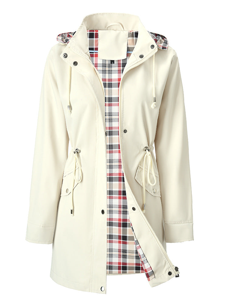 ❤️🔥New Arrival-50% Off🥰Solid Color Casual Jackets, Waterproof and Windproof Coats, Hooded Windbreakers