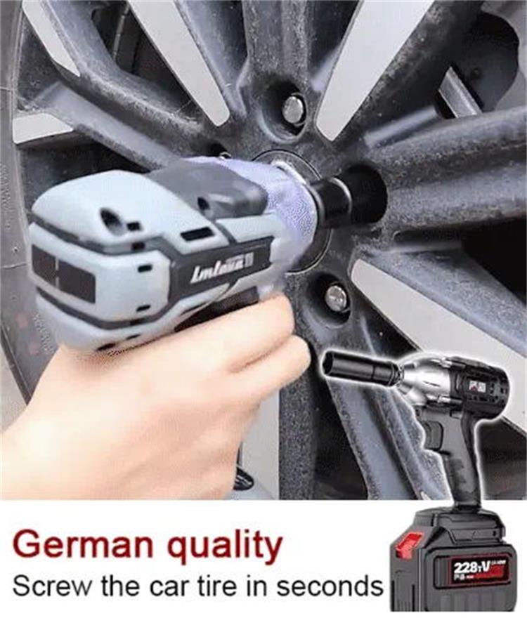 ⚡ Brushless Electric Driver - Powerful, no brushes to wear out!
