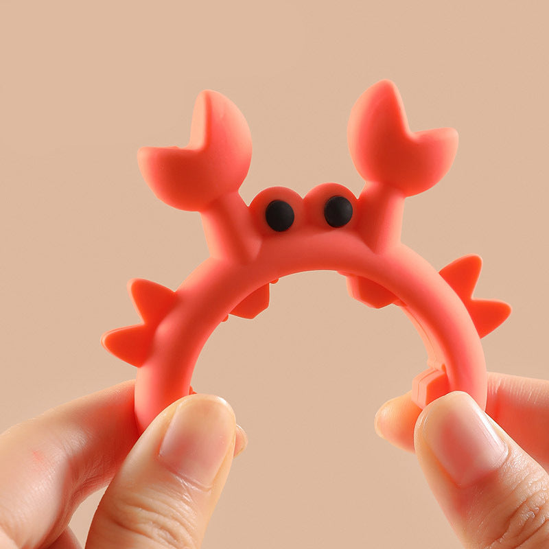 🎉 BUY 3 GET 2🎉🦀Creative Multifunctional Silicone Crab Utensil Holder🛒 FREE Kitchen's New Best Friend Fun and Functional!