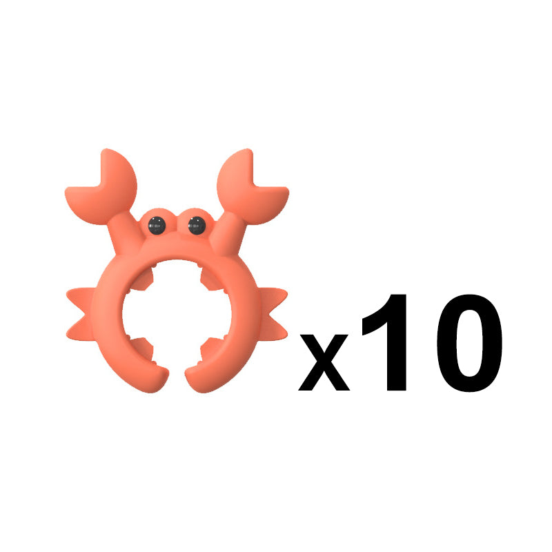 🎉 BUY 3 GET 2🎉🦀Creative Multifunctional Silicone Crab Utensil Holder🛒 FREE Kitchen's New Best Friend Fun and Functional!