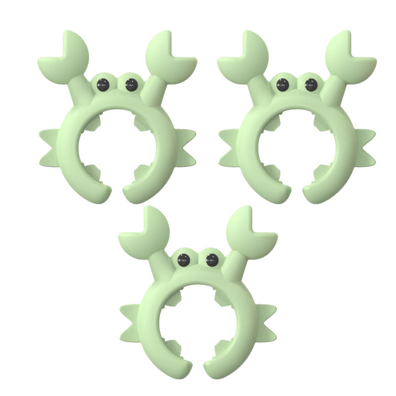 🎉 BUY 3 GET 2🎉🦀Creative Multifunctional Silicone Crab Utensil Holder🛒 FREE Kitchen's New Best Friend Fun and Functional!