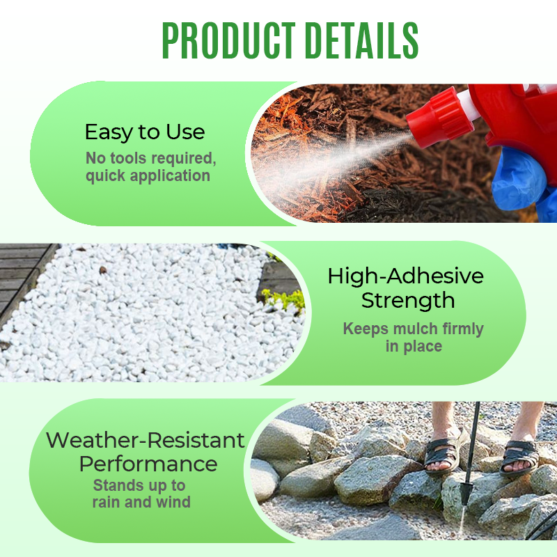 ⏳Time-limited Special Sale 50% OFF⏰Quick-Drying Sticky Landscape Adhesive- Strong hold & easy application 🎨