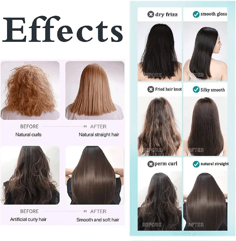 Silk and Keratin Treatment Hair Straightening Cream