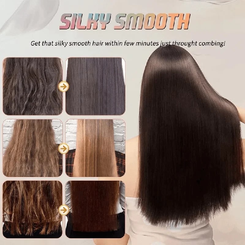 Silk and Keratin Treatment Hair Straightening Cream