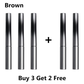 ⏳LAST DAY BUY 2 GET 1 FREE!!!⏰24 HR Waterproof 3D Natural Curling & Extension Eyelash Iron Mascara