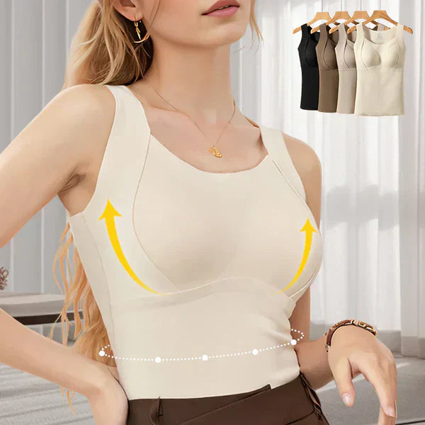 💜 LAST DAY PROMOTION - 50%OFF 💜Women's Thermal Tank Tops With Built-in Bra