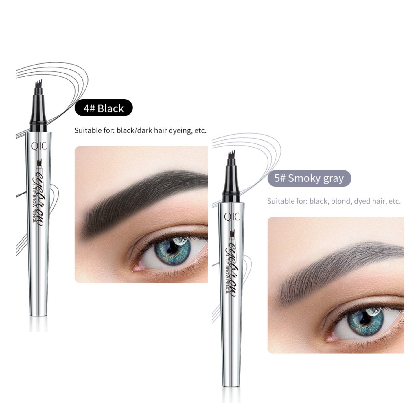 💓Buy 1 Get 1 Free 💓Waterproof & 4 Tips for Natural Brows!