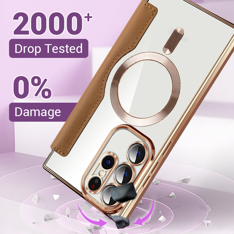 🎁2025 TIKTOK HOT SALE-49% OFF🔥New leather textured flip mobile phone case for Samsung