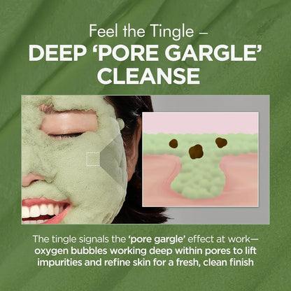 P.CALM Holy Basil Carbonated Mask: Transforming Clay-to-Bubbles Deep Pore Cleanser, Blackhead & Sebum Control, 90g Spa Experience Makeup&nbsp;Organizers