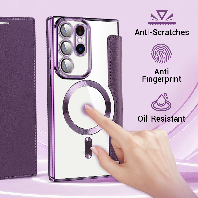 🎁2025 TIKTOK HOT SALE-49% OFF🔥New leather textured flip mobile phone case for Samsung