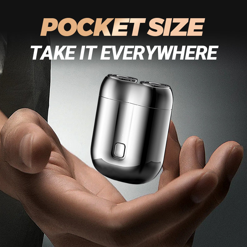 ✨HOT SALE✨2025 New Upgrade Pocket Shaver USB Mini Shavers for Men Rechargeable Waterproof Compact Electric Razor for Home, Car, Travel