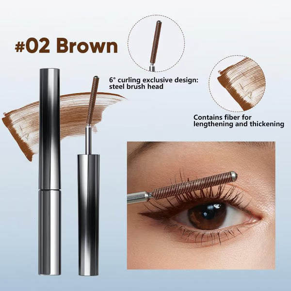 ⏳LAST DAY BUY 2 GET 1 FREE!!!⏰24 HR Waterproof 3D Natural Curling & Extension Eyelash Iron Mascara