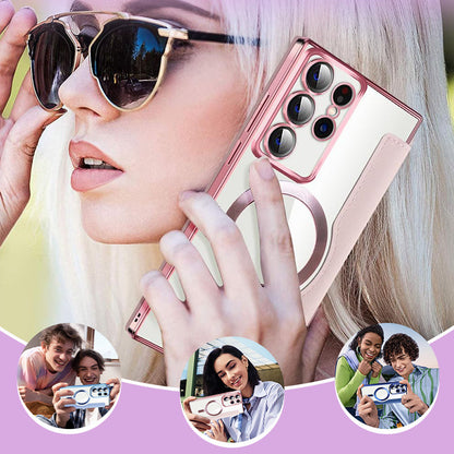🎁2025 TIKTOK HOT SALE-49% OFF🔥New leather textured flip mobile phone case for Samsung