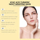 [MedicubeOfficial]Kojic Acid Turmeric Night Wrapping Mask|Overnight Wrapping Mask,Morning Shed,Turmeric,Niacinamide,Vitamin C