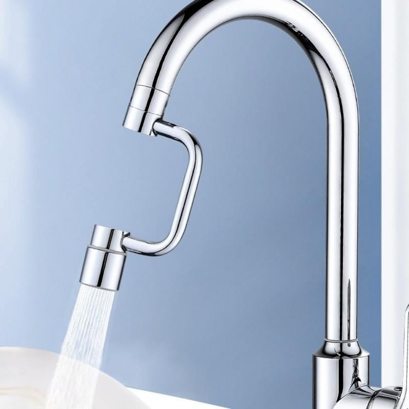 🔥HOT SALE 49% OFF🎁🚰 Upgrade Your Washing Routine✨ TTZZ 1440° Rotatable Faucet Aerator Extension - For Effortless, All-Angle Control!