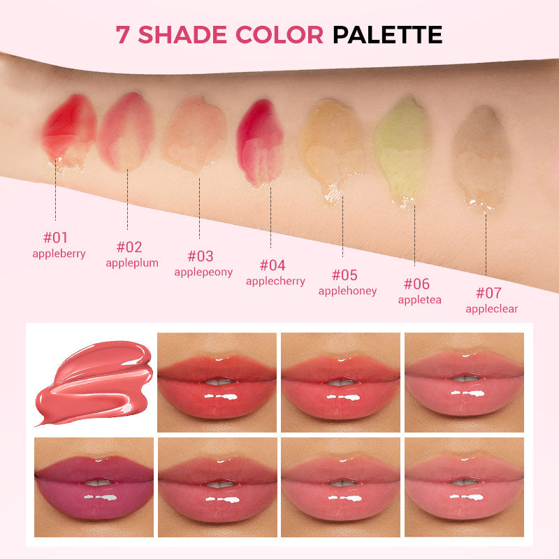 💄 BUY 1 GET 1 FREE! 😍 Korean Hydrating Lip Stain Oil - Long-Lasting Color with Moisturizing Gloss, Non-Sticky & Vegan Formula 🌸✨