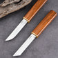 🔥 LAST DAY -BUY 2 GET 1 FREE 🔥 2-in-1 Double Knife Set with Wooden Handle