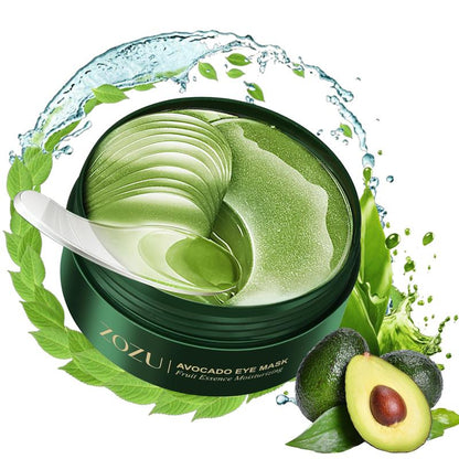 [Taren Cosmetics]Avocado Moisturizing Collagen Eye bagMask,60pcs/set Under Eye Mask, Eye Care Product for Dark Eye Bags, Skin Care  Gift Moisturizer Hydrating Comfort