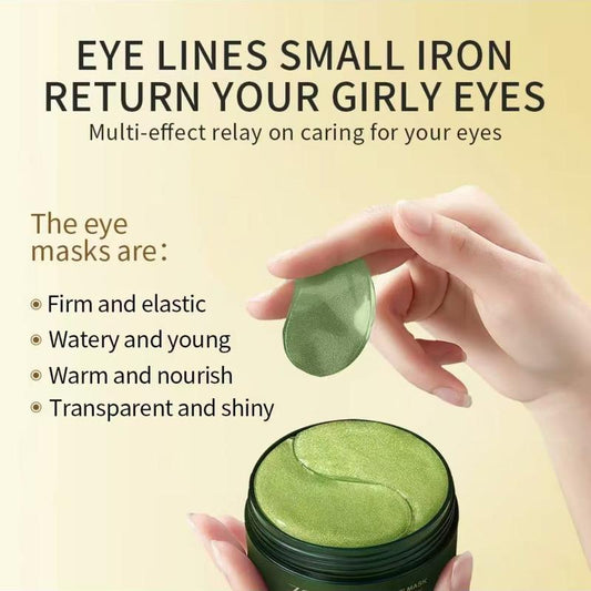 [Taren Cosmetics]Avocado Moisturizing Collagen Eye bagMask,60pcs/set Under Eye Mask, Eye Care Product for Dark Eye Bags, Skin Care  Gift Moisturizer Hydrating Comfort