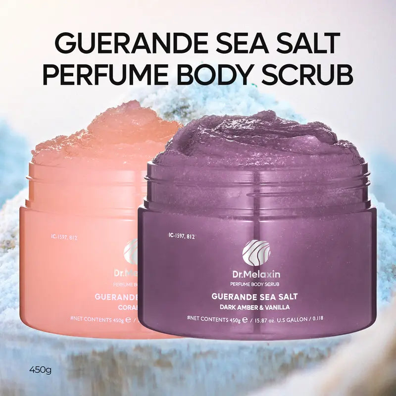 [Dr.Melaxin] Guerande Sea Salt Perfume Body Scrub | Gentle Exfoliation, Skin Barrier Protection | Korean Cosmetics