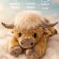 🎁Nice Gift🧸Cute Cartoon Highland Cow Stuffed Toy