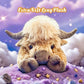 🎁Nice Gift🧸Cute Cartoon Highland Cow Stuffed Toy
