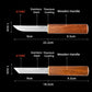 🔥 LAST DAY -BUY 2 GET 1 FREE 🔥 2-in-1 Double Knife Set with Wooden Handle