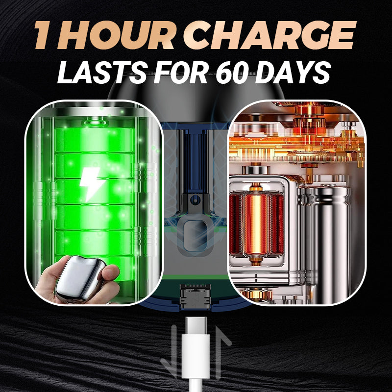 ✨HOT SALE✨2025 New Upgrade Pocket Shaver USB Mini Shavers for Men Rechargeable Waterproof Compact Electric Razor for Home, Car, Travel
