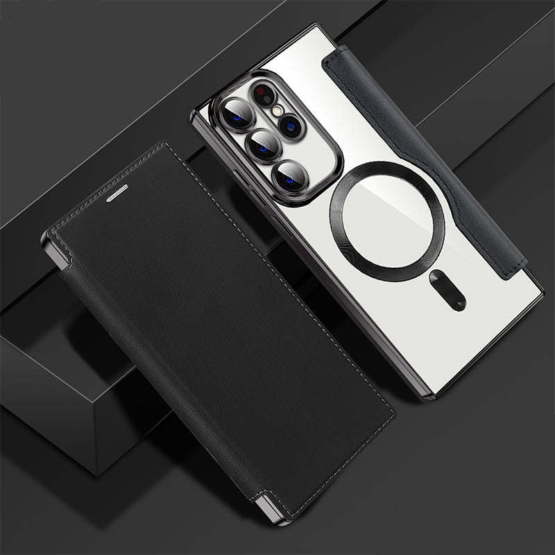 🎁2025 TIKTOK HOT SALE-49% OFF🔥New leather textured flip mobile phone case for Samsung