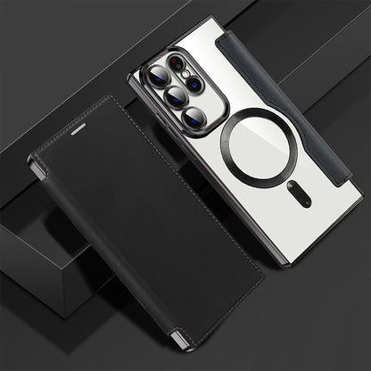 🎁2025 TIKTOK HOT SALE-49% OFF🔥New leather textured flip mobile phone case for Samsung