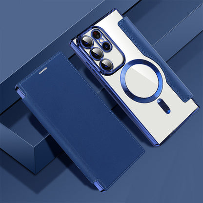🎁2025 TIKTOK HOT SALE-49% OFF🔥New leather textured flip mobile phone case for Samsung