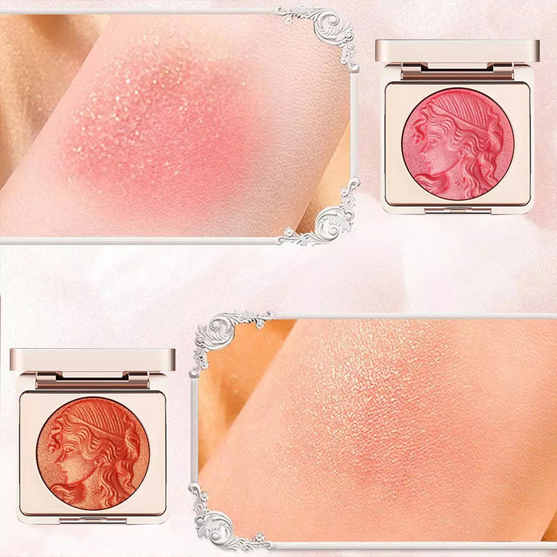 🔥Cosmetic NO.1🔥Embossed Smooth Powder Blush Palette for Cheeks