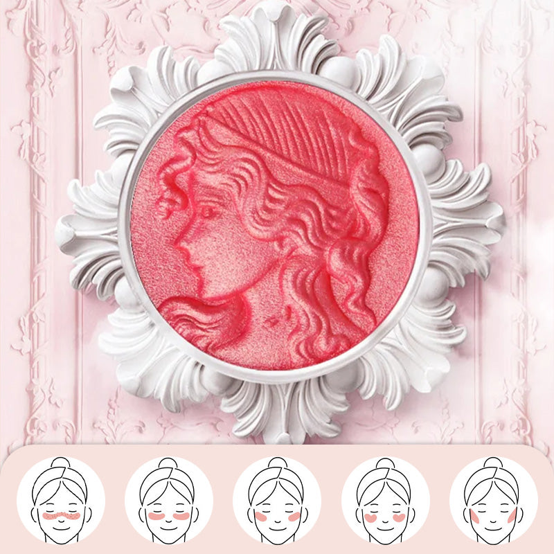 🔥Cosmetic NO.1🔥Embossed Smooth Powder Blush Palette for Cheeks