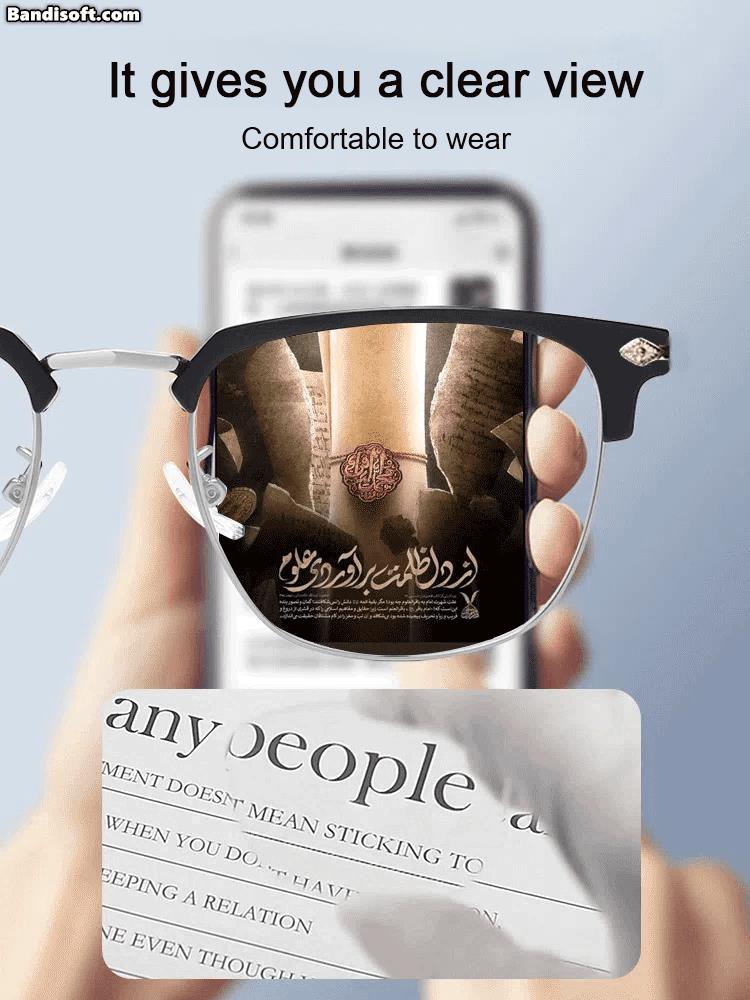 🔥Ultra Light Anti Blue Presbyopic Glasses(Comes with a Free Eyewear Case)
