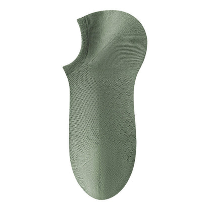 🔥Effen mesh sokken voor heren – ademend, vochtafvoerend voor de hele dag comfort