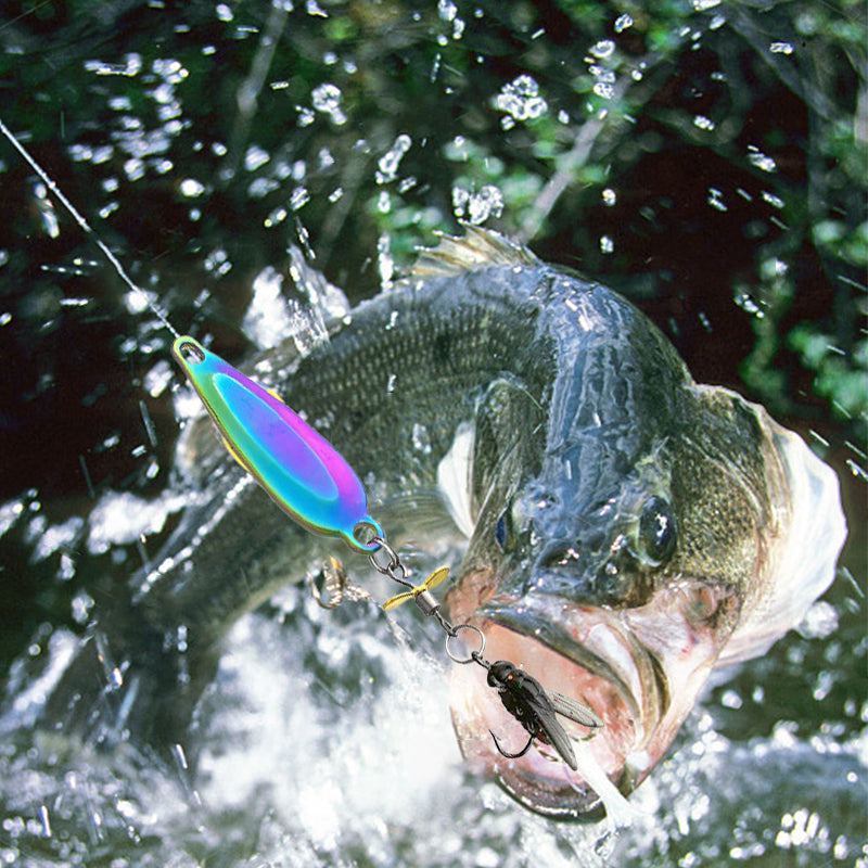 🎁2025 Hot Sale 50% OFF💪🎣Innovative design - metal propeller fly false bait hook