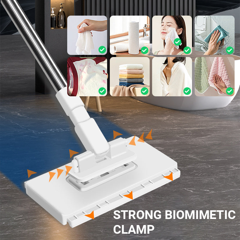 💦Last Day Sales 49% OFF🧹Disposable Dust Mop with 4 Reusable Cloths