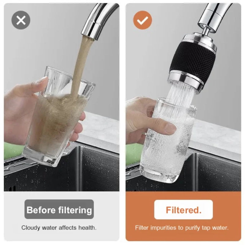 🎉Up to 50% OFF🎉360-Degree Swivel Splash-Proof Faucet Aerator