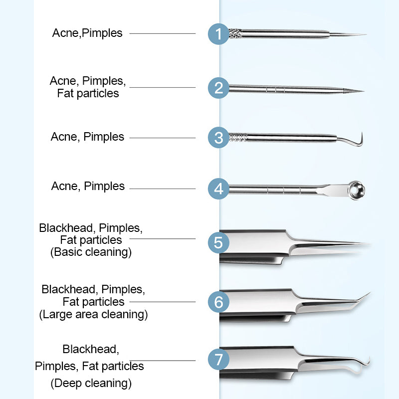 ⏳Limited time 50% discount💥Stainless Steel Blackhead Remover Tool Kit