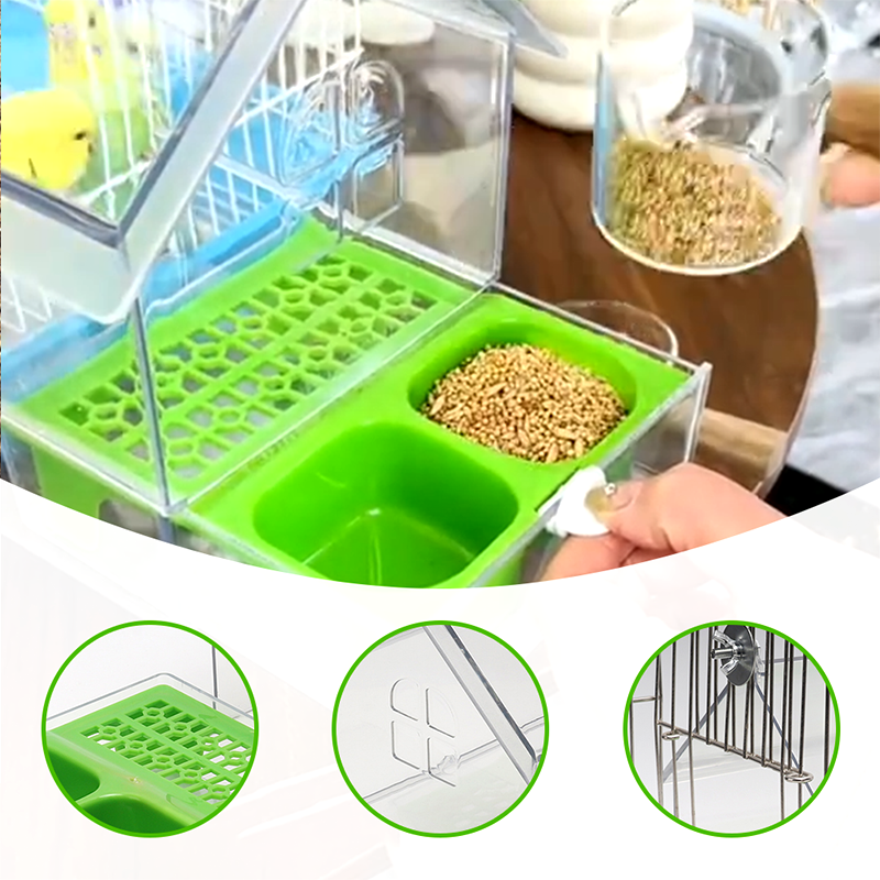 🔥 LAST DAY PROMOTION - 50%OFF 🔥 Pull-Out External Parrot Feeder